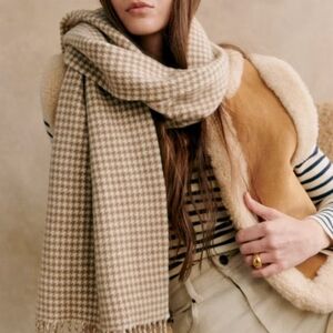 Sezane Seraphine Scarf in Moka